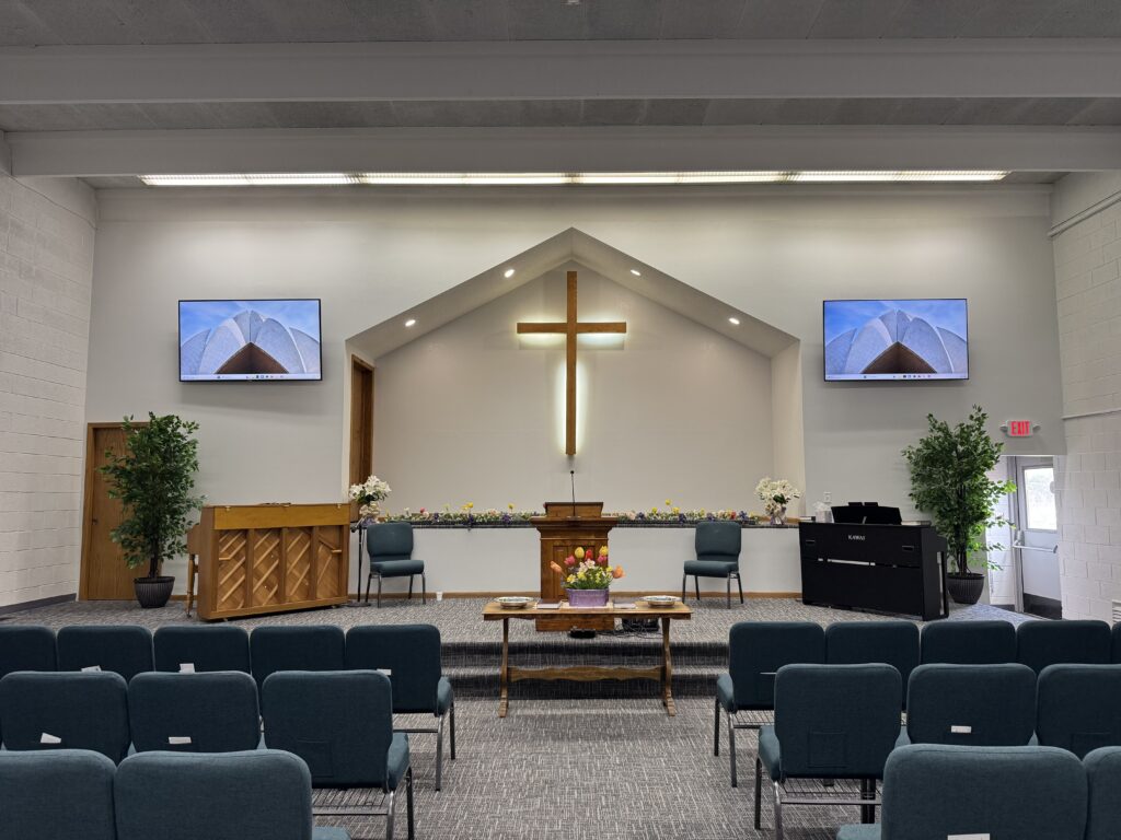 Updated worship space